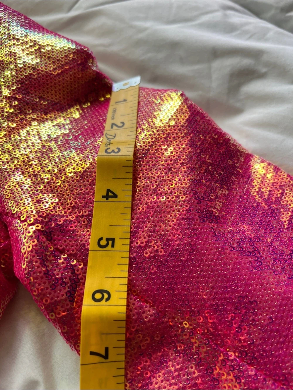 Fashion Nova Pink and Gold Sequin Blazer - Picture 15 of 15